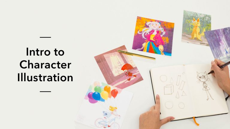 Character illustration drawings