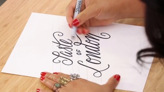 Inking Your Lettering