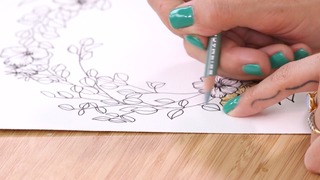 Coloring Technique: Colored Pencils