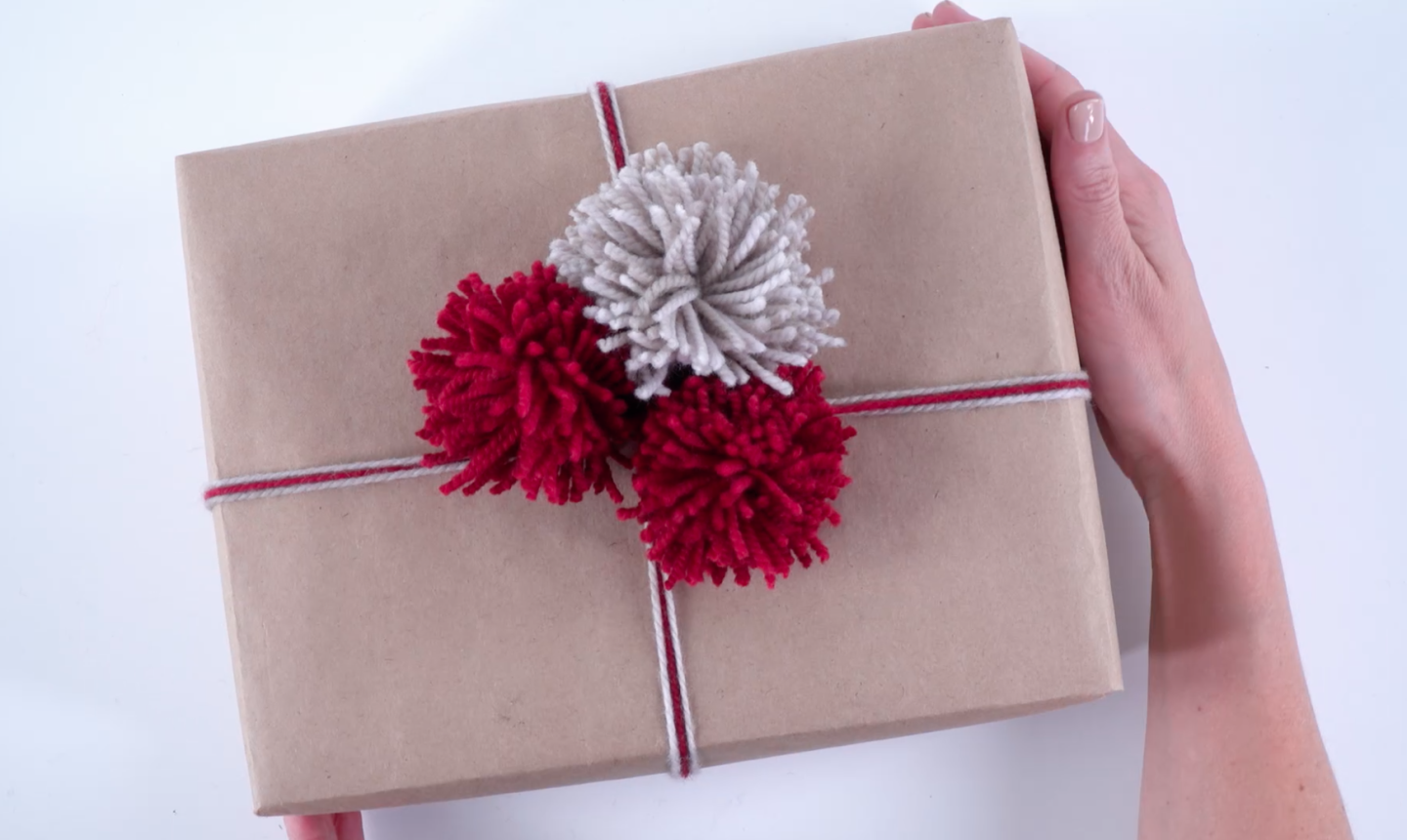 How to Make a Pom-Pom Bow for Pretty Gifts