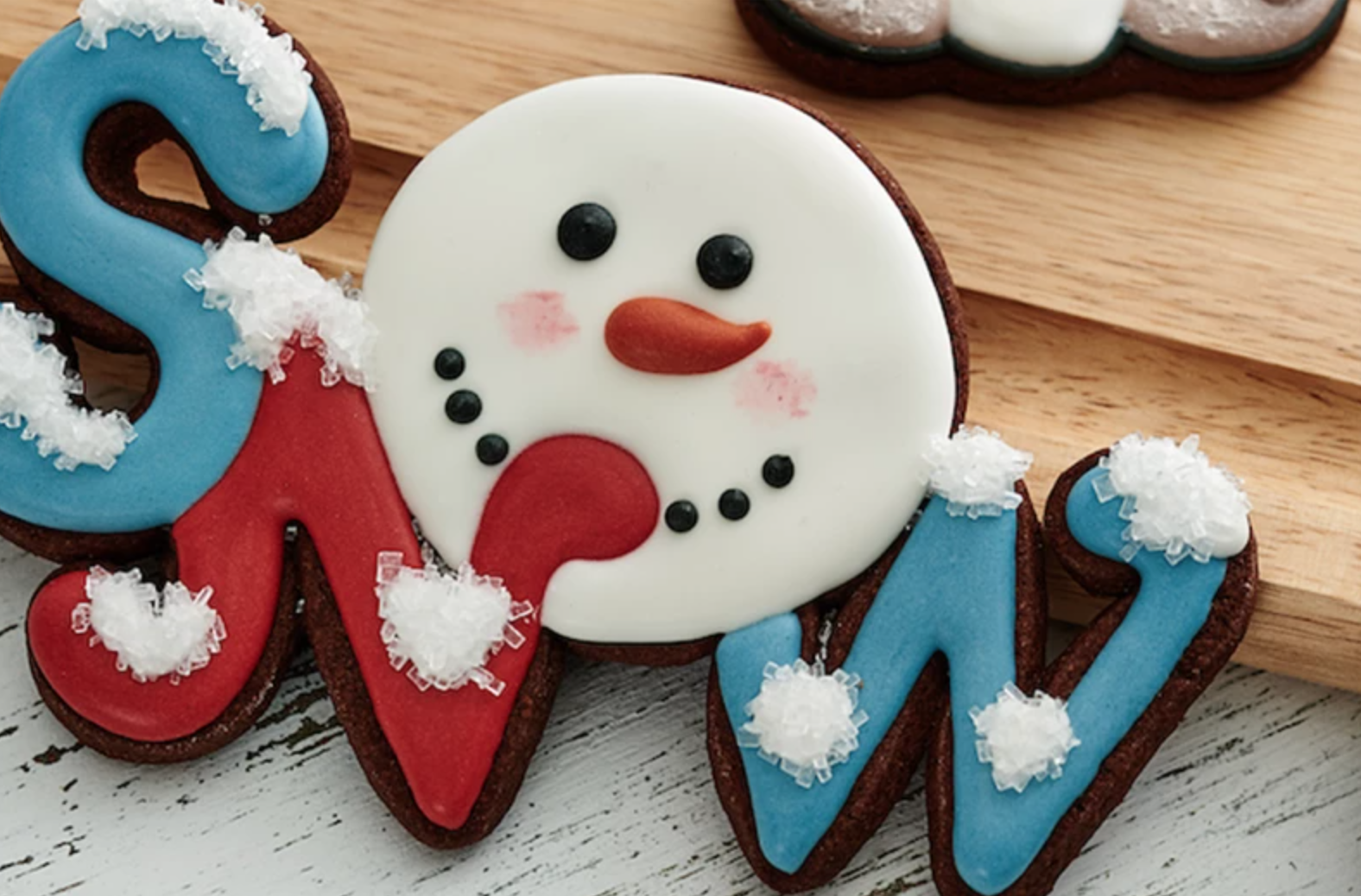 snow cookies