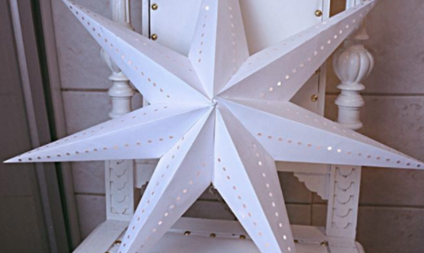 Origami froebel star, DIY paper star