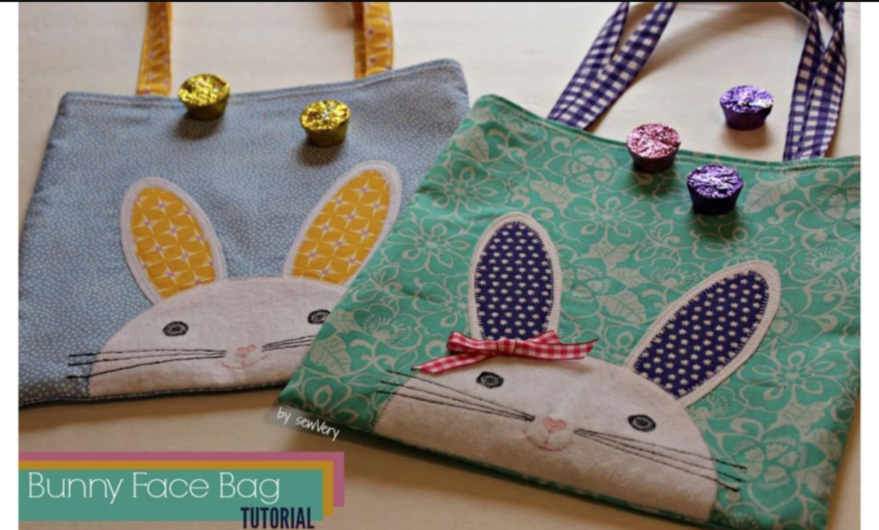 DIY Fabric Snuggle Bunny Free Sewing Pattern & Tutorial