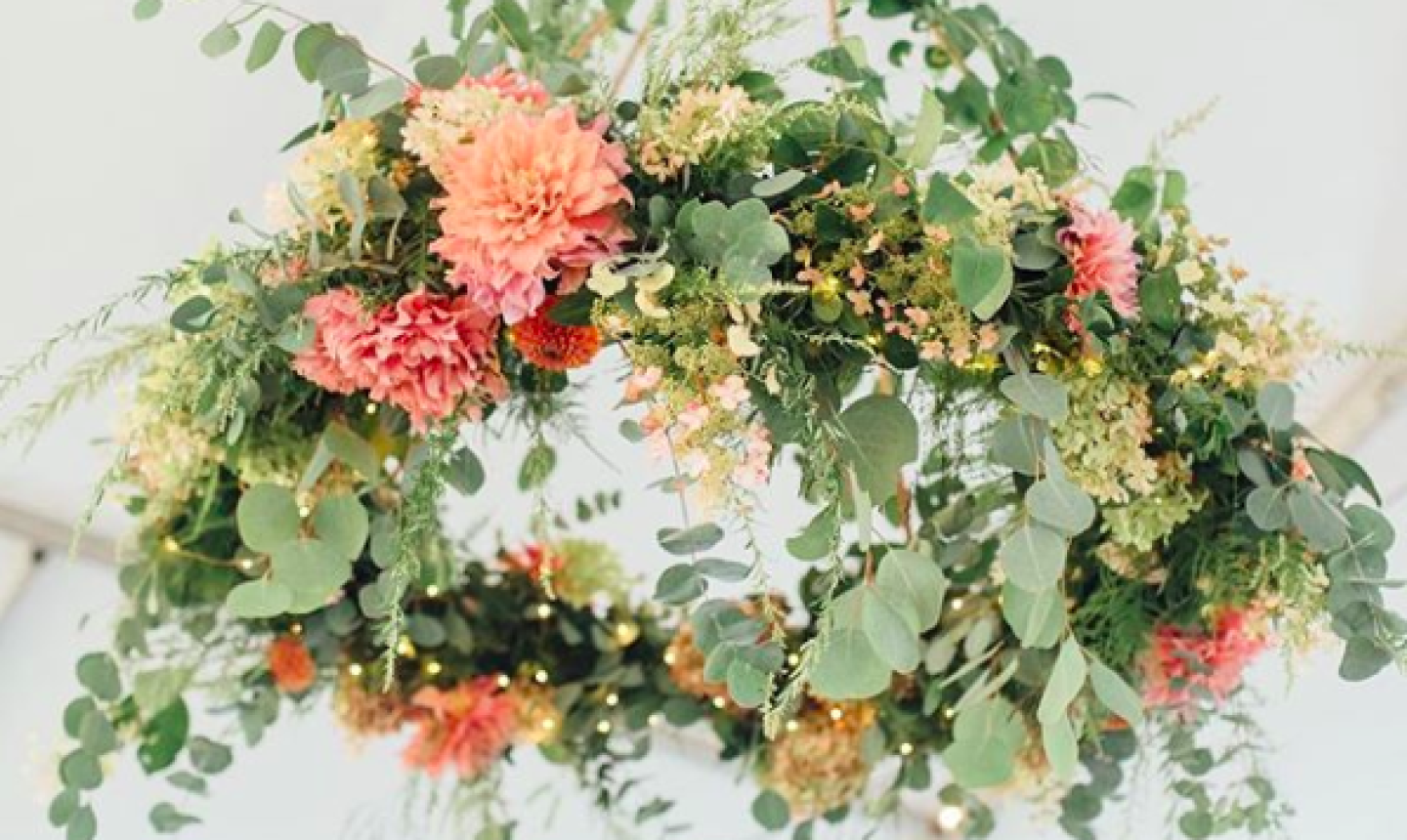 flower chandelier