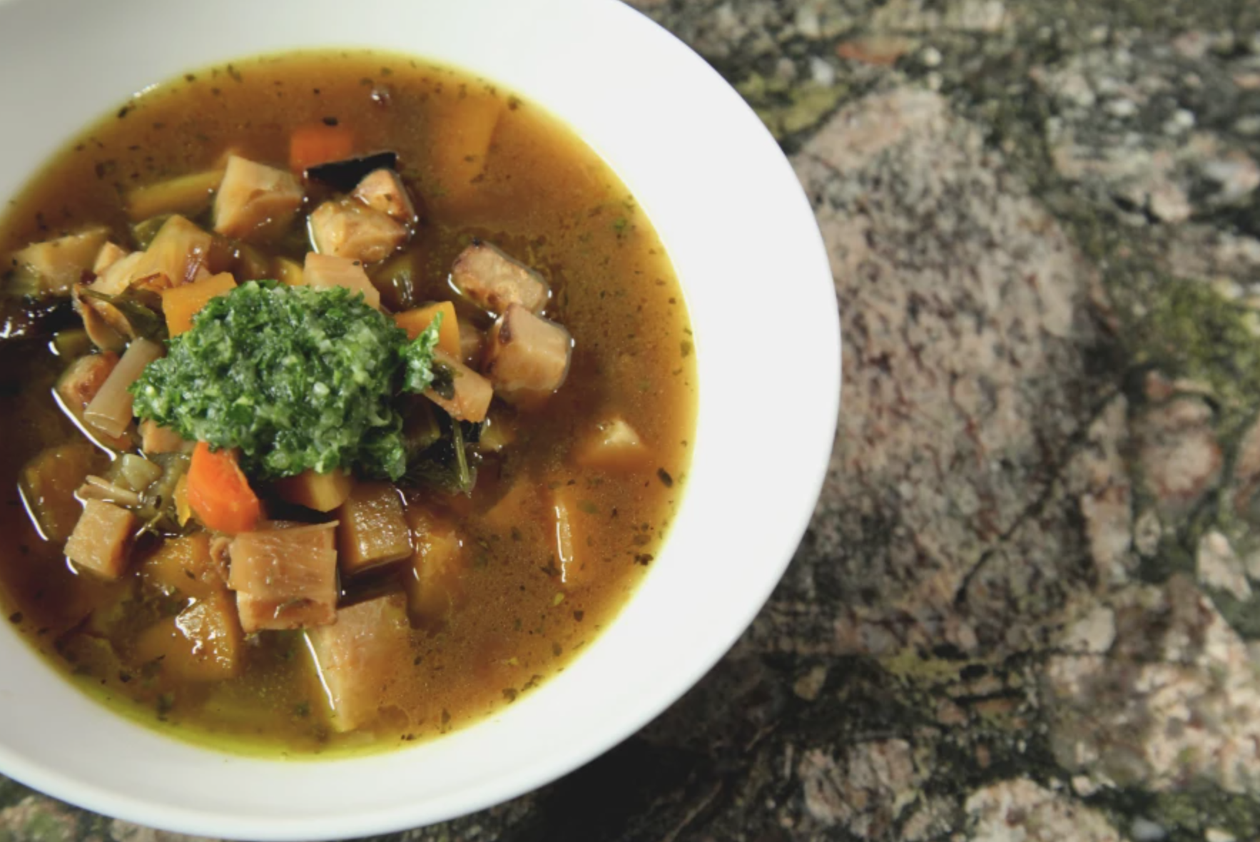 roasted vegetable soup