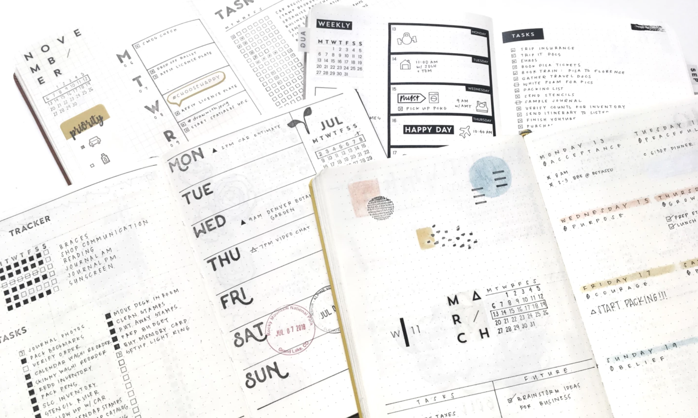 Your Bullet Journal Art Journey: A Look At The Best Pens And Markers For  Bullet Journals - Bullet Planner Ideas