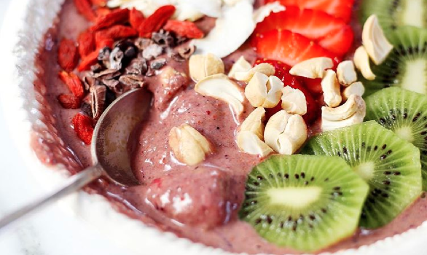 fruit smoothie bowl