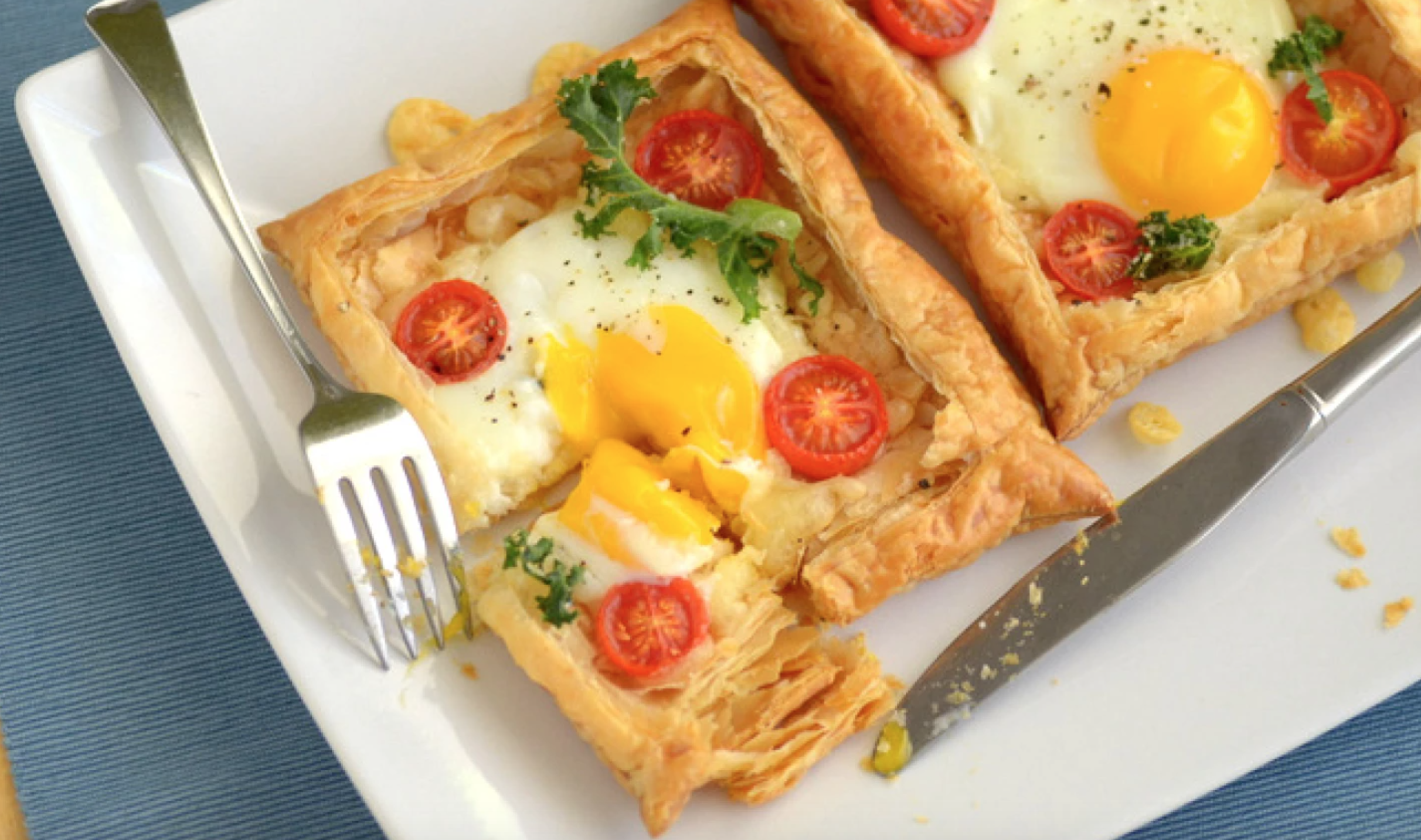 cheesy egg tarts