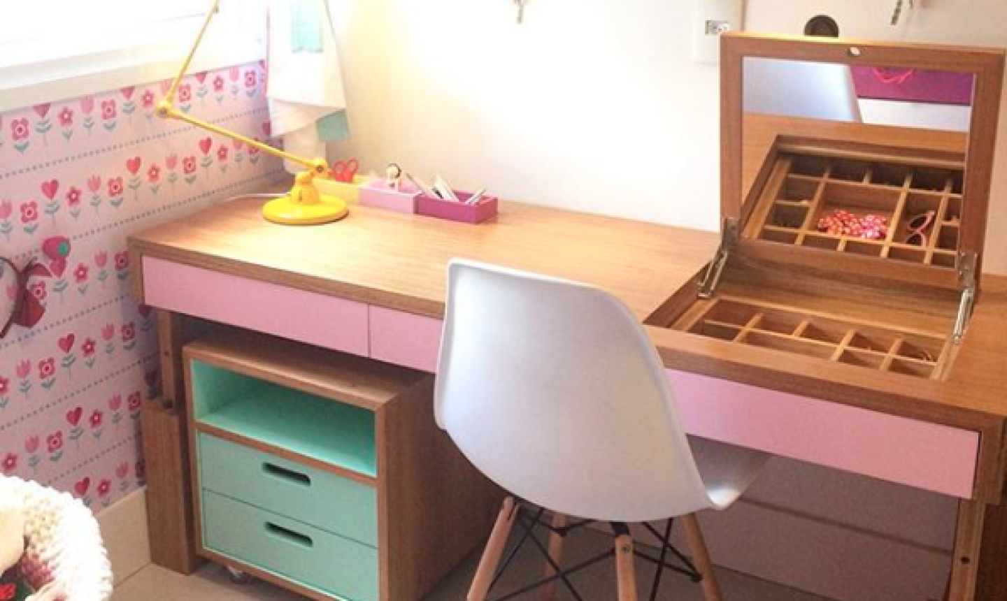 kids space with storage