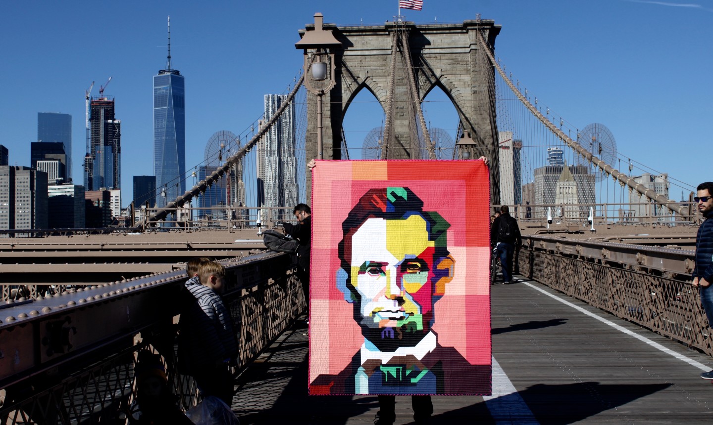 abe lincoln quilt