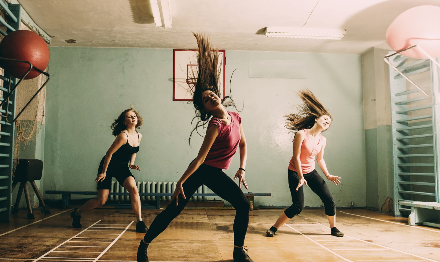 women dancing