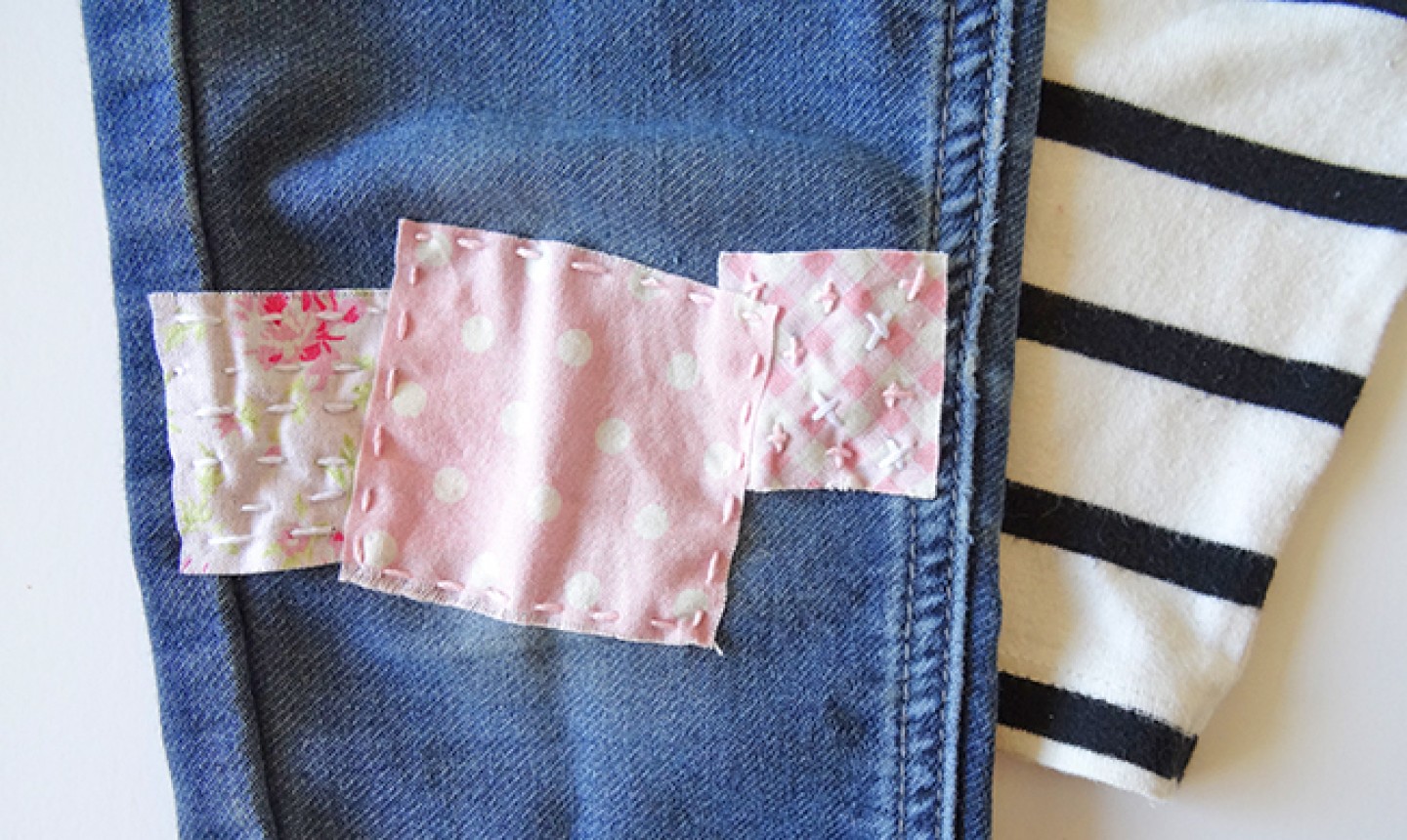 3 Easy And Adorable Ways To Patch Pants Craftsy 8327