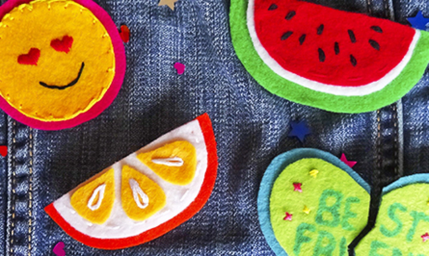 4 Ways to Make Your Own Hand Embroidered Felt Patches