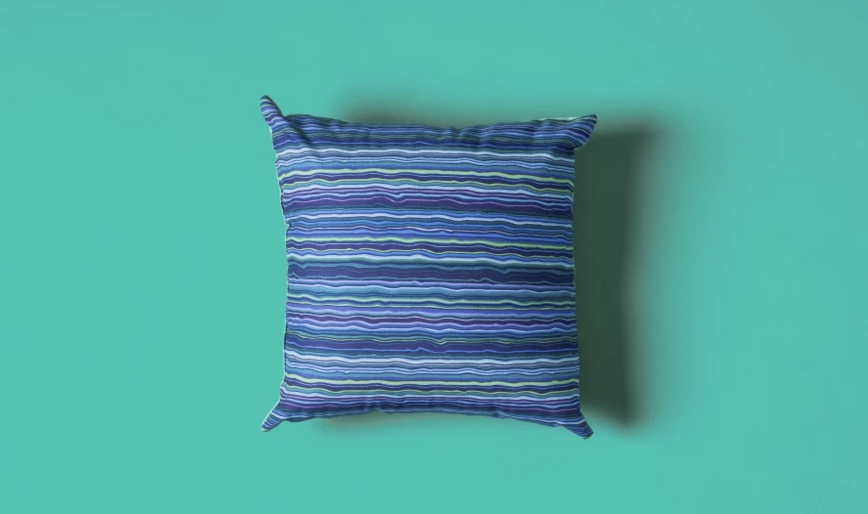 striped pillow