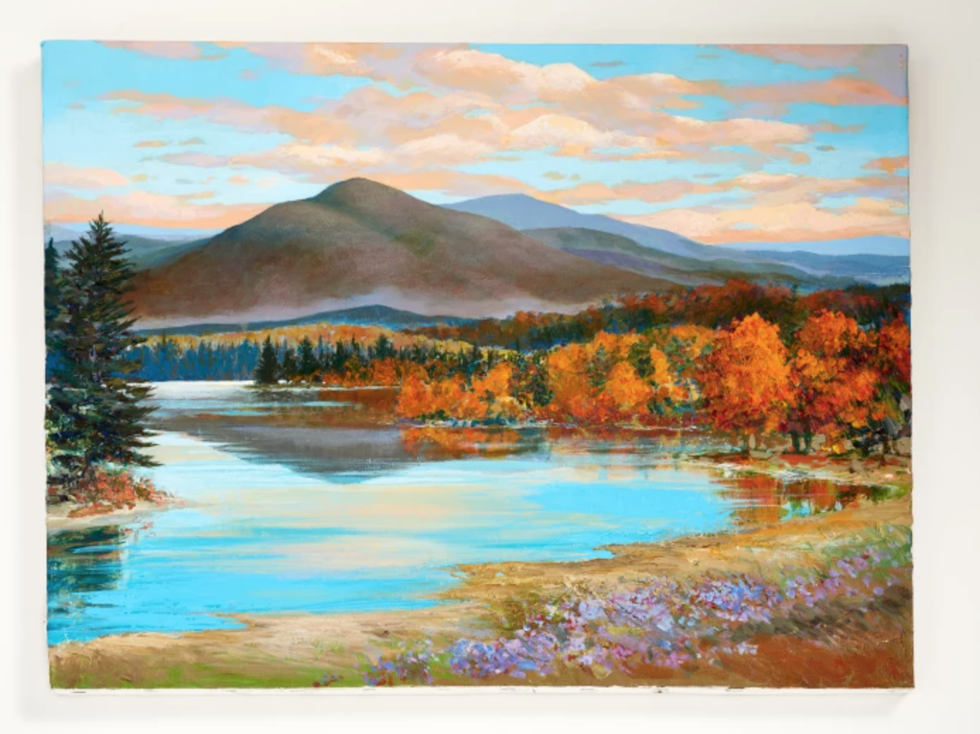 outdoor landscape painting