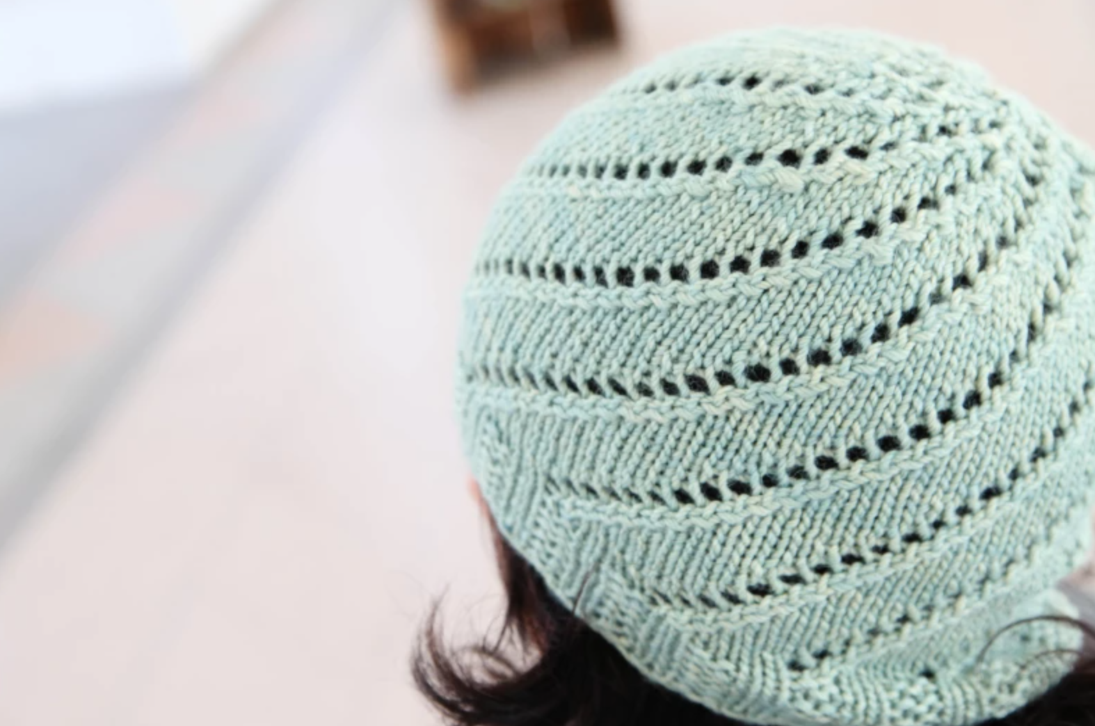 spiral lace hat