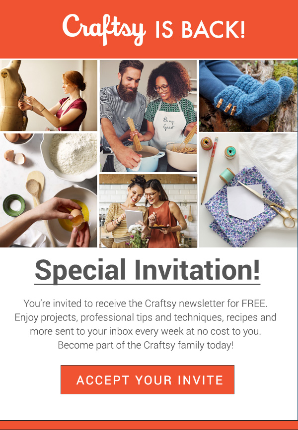 Craftsy Free Newsletter