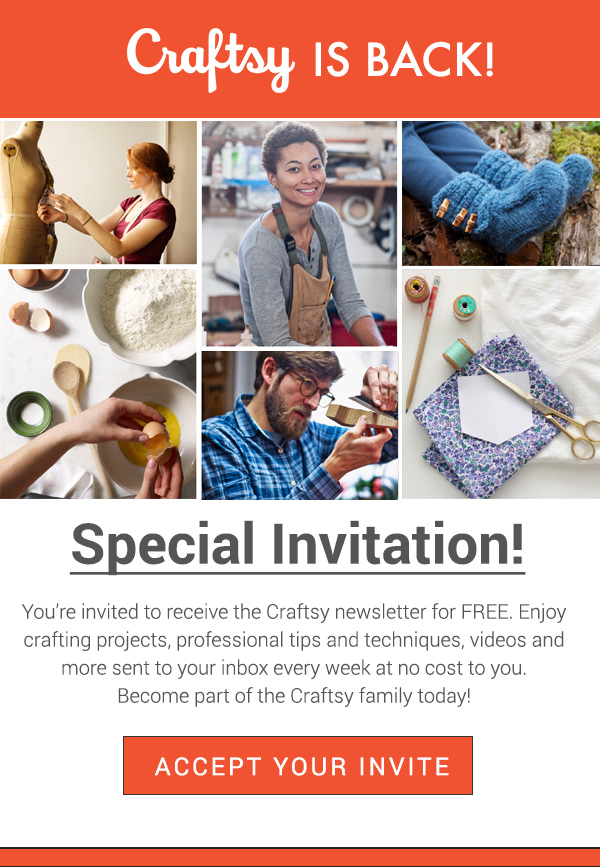 Craftsy Free Newsletter