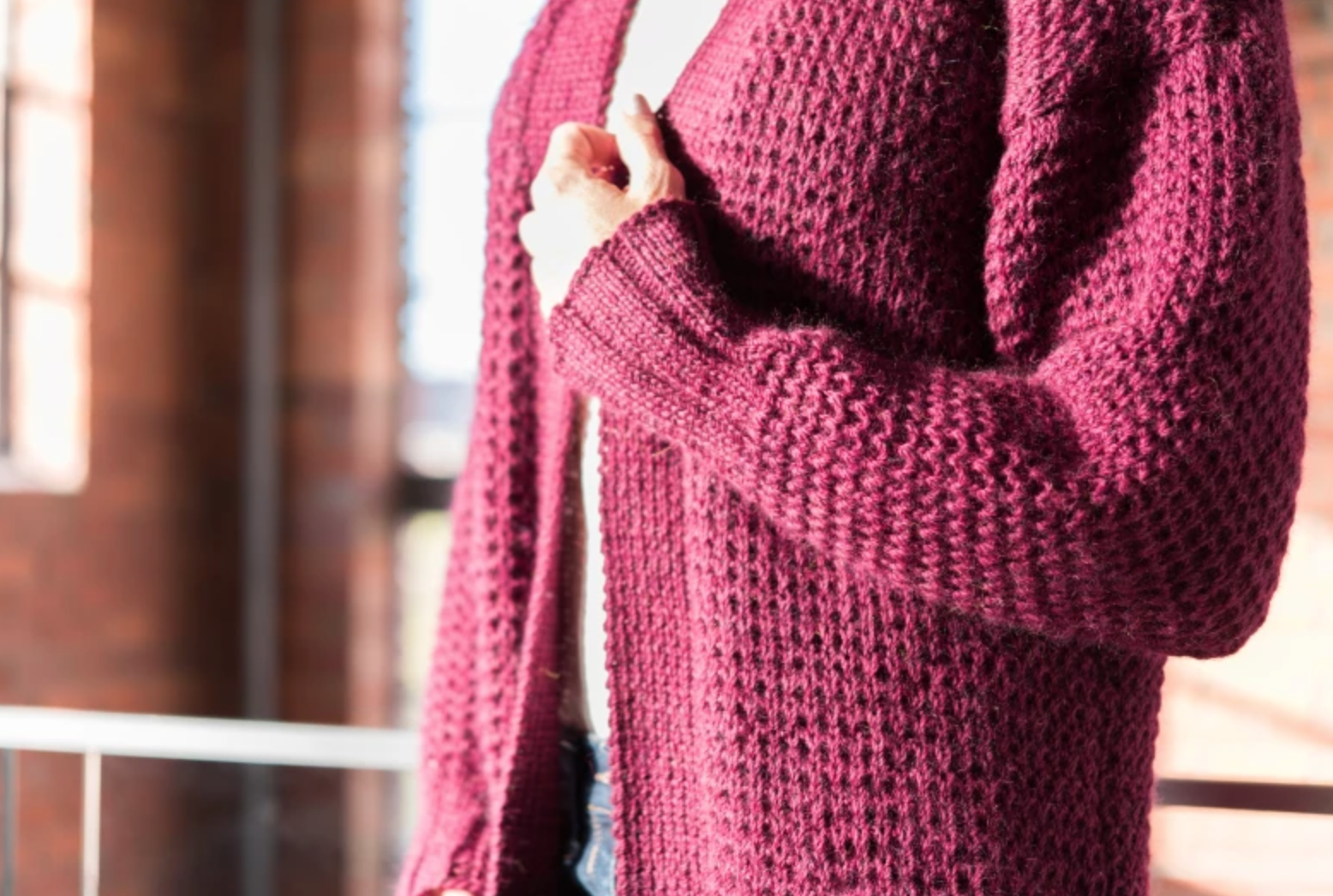 knit cardigan