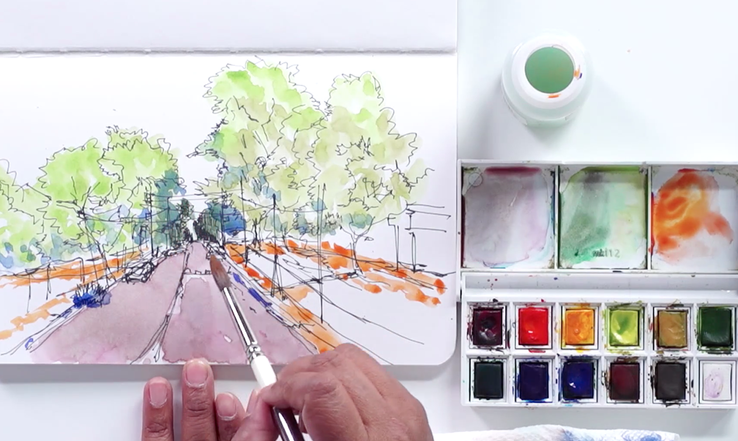 Always ready to draw: Katie Clare's love of urban sketching - Jackson's Art  Blog