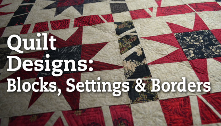 Quilt Designs: Blocks, Settings and Bordersproduct featured image thumbnail.