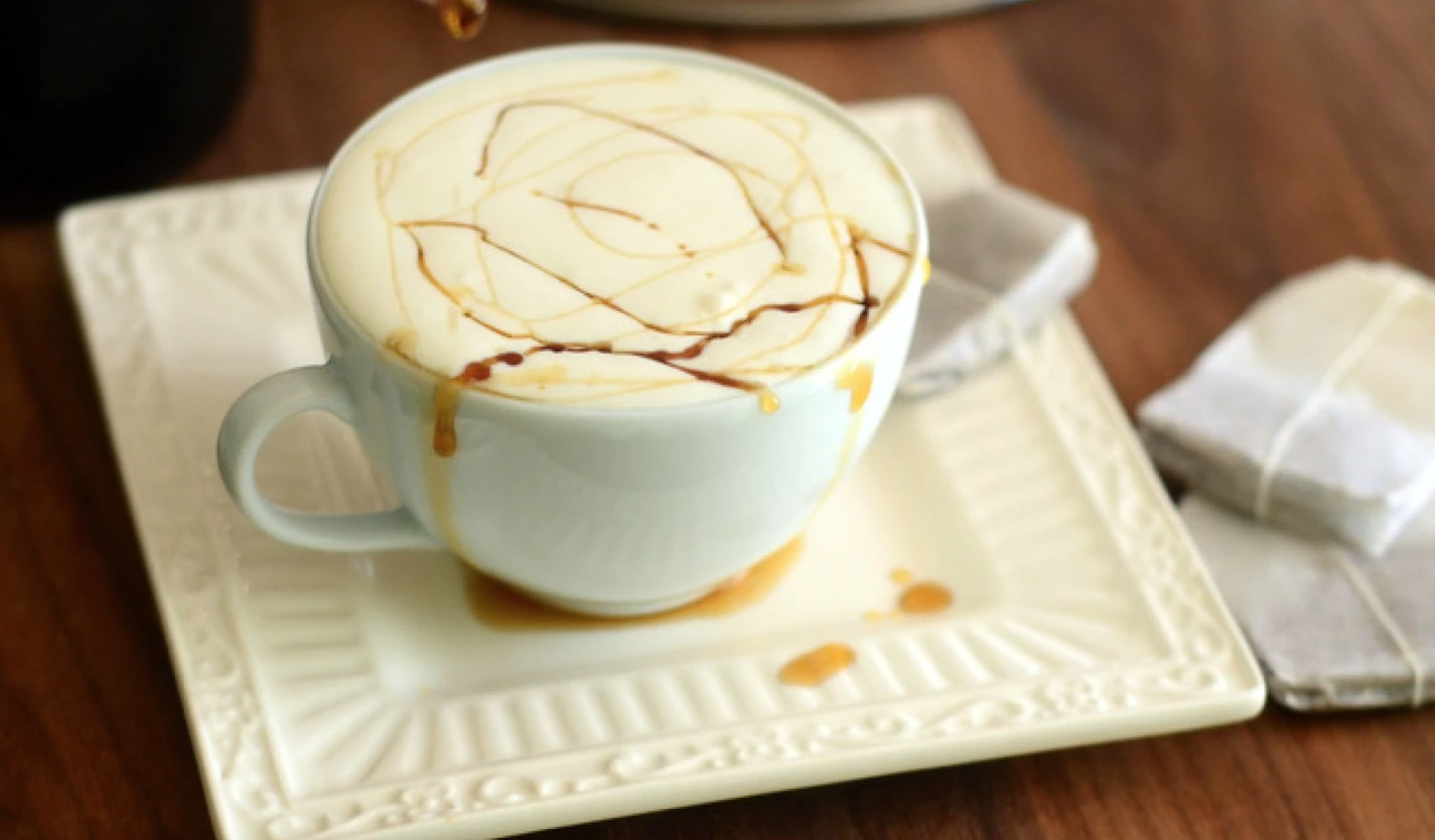 maple tea latte