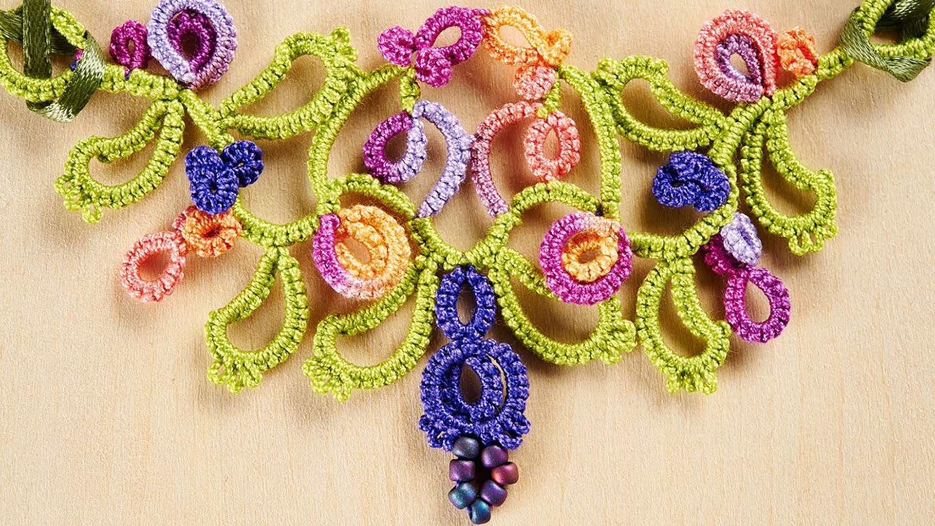 Shuttle Tatting Tips: How to Make Ribbon Guide Picots 