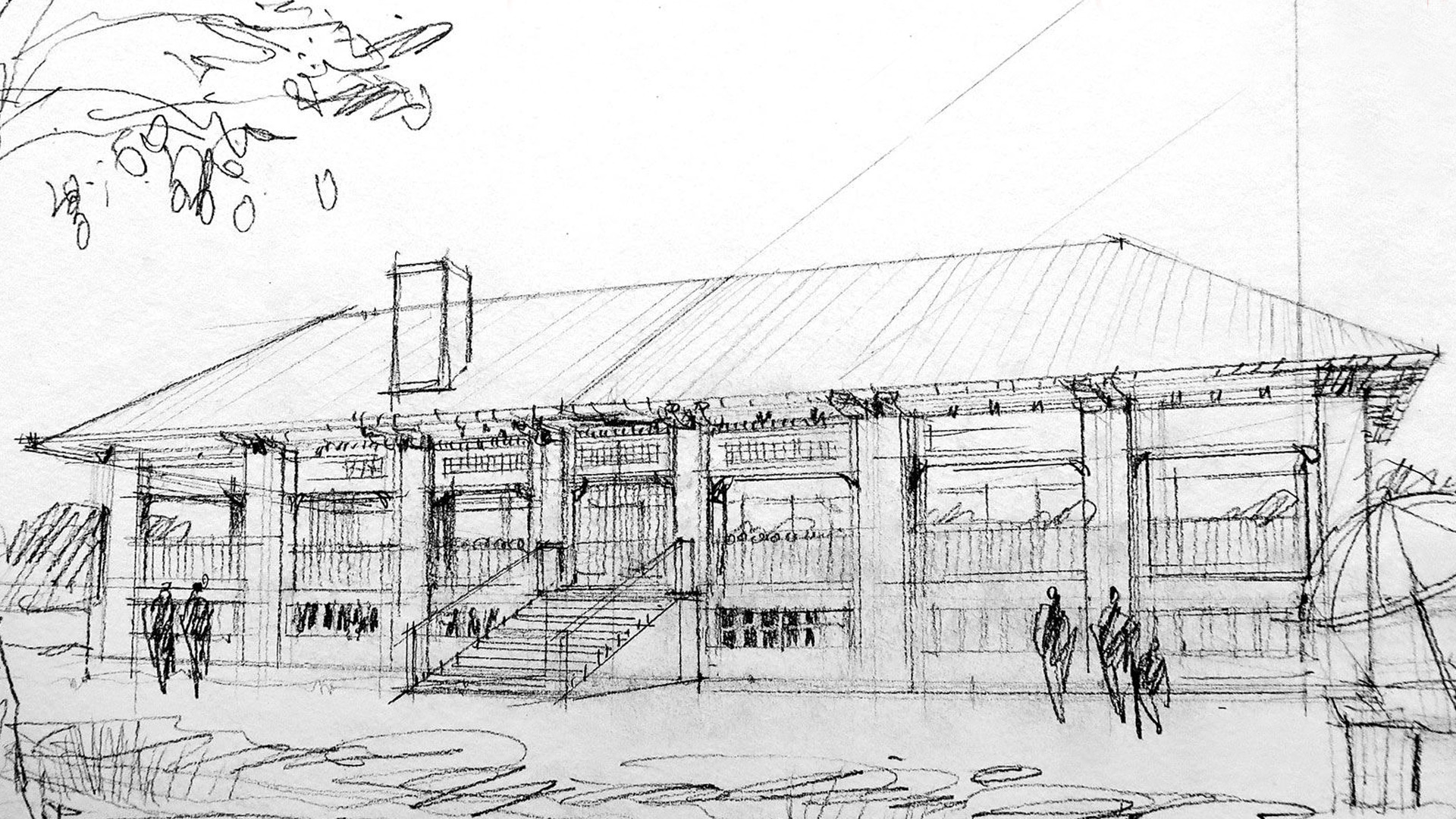 100 Architectural Sketches  ArchDaily