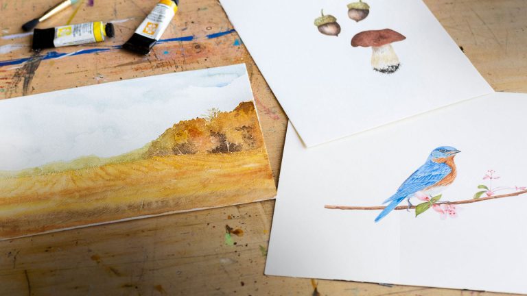 Startup Project: Nature in Watercolorproduct featured image thumbnail.