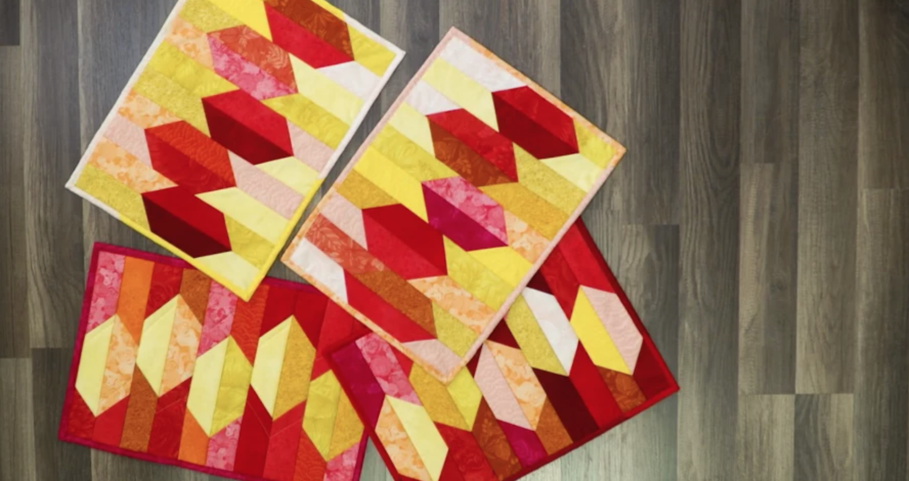 quilt as you go placemats