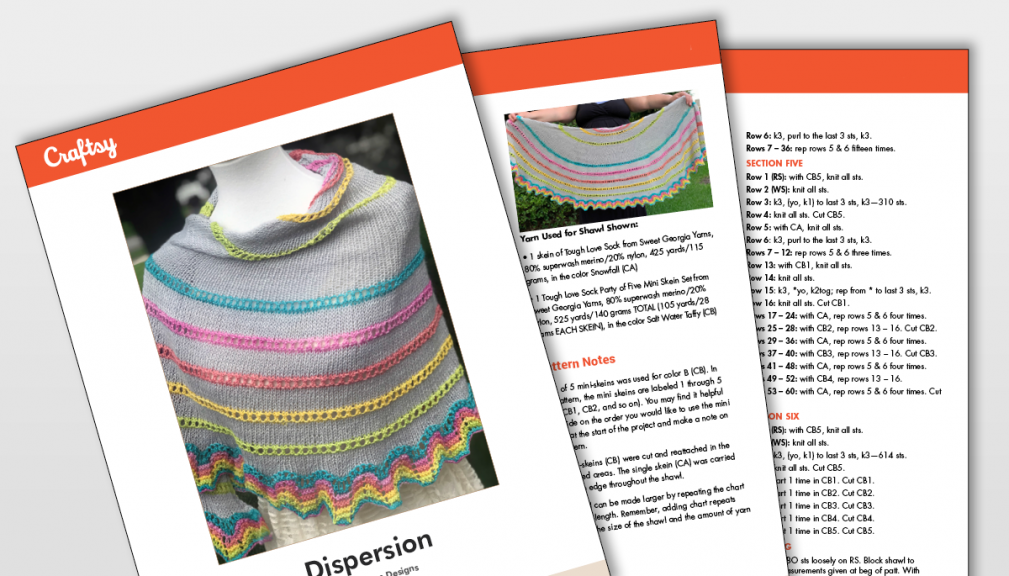 Dispersion Shawl Pattern Titlecard