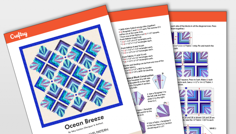 Ocean Breeze Quilt Pattern
