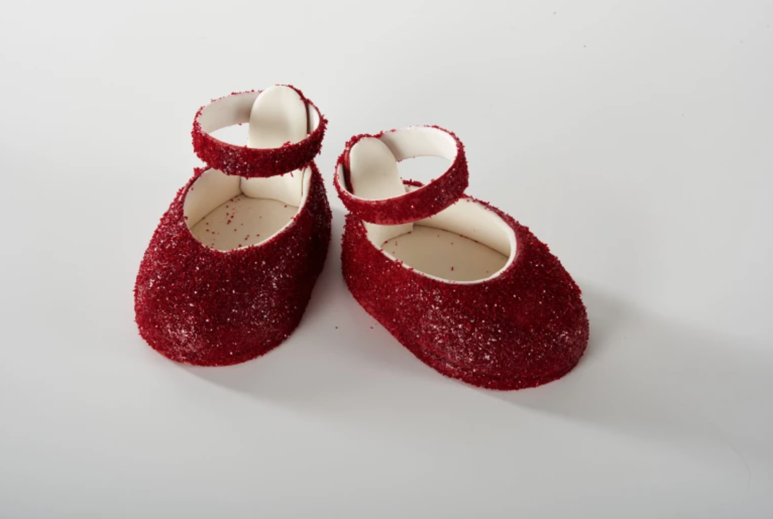 fondant topper red ruby slippers