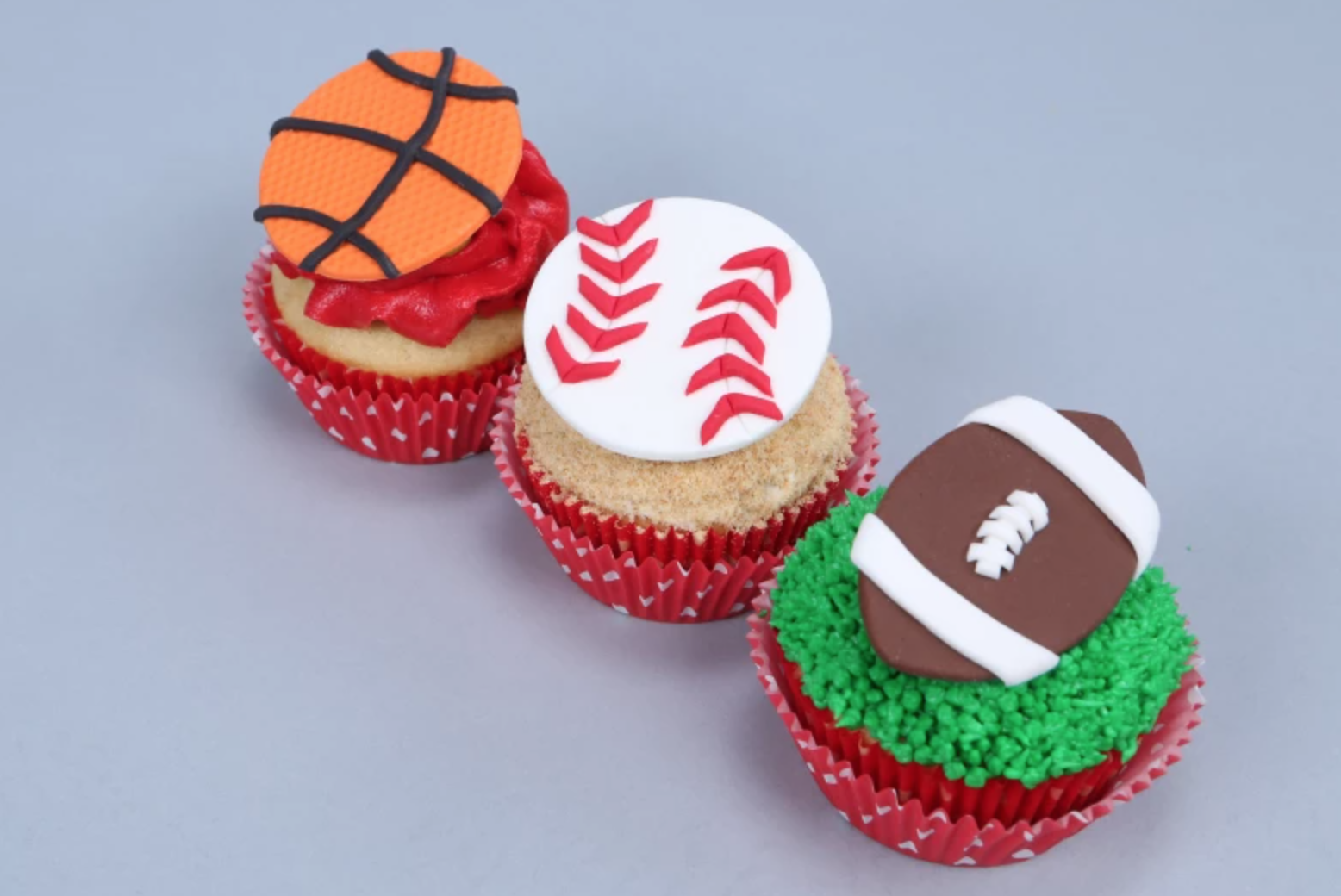 sports balls cake toppers