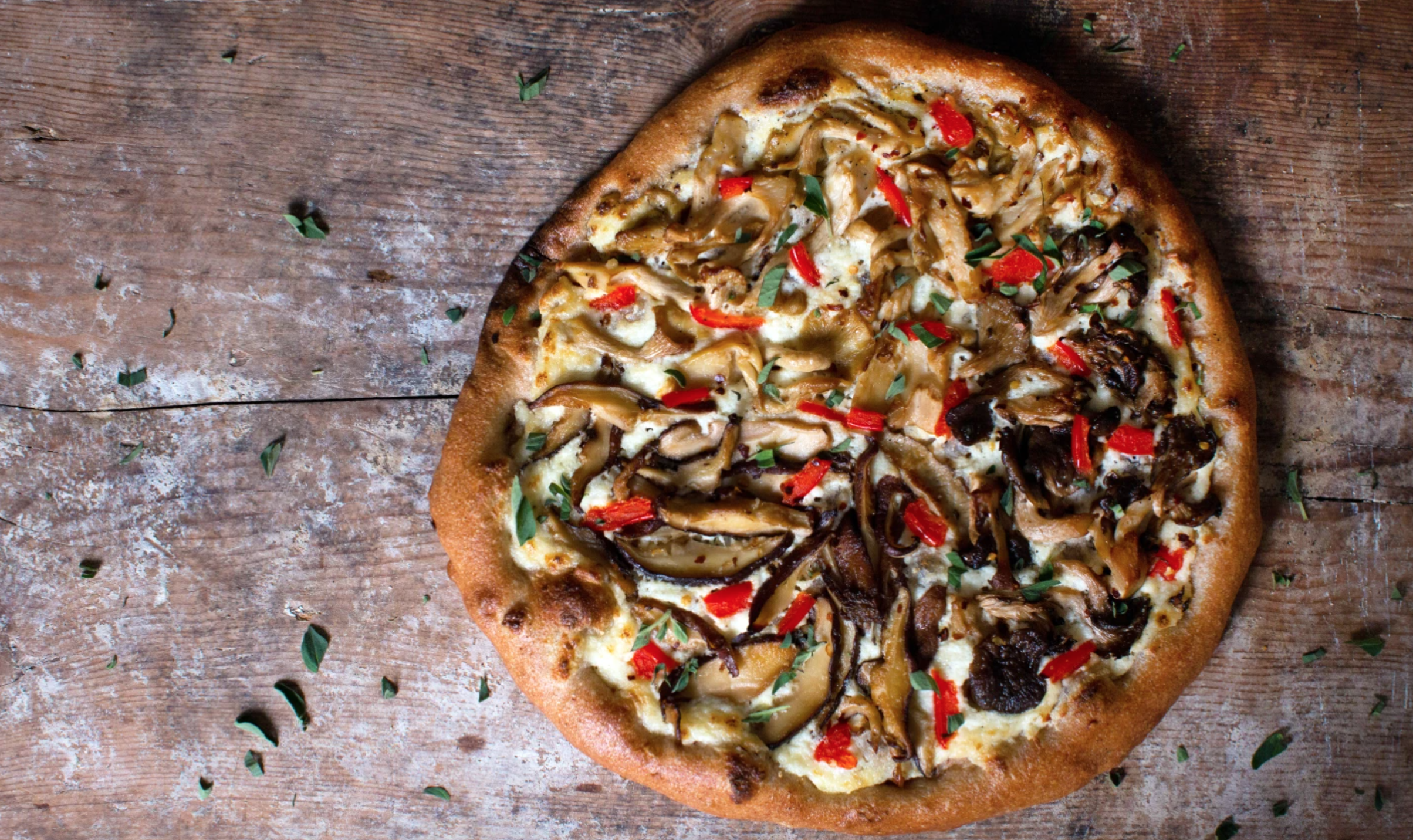 mushroom pizza