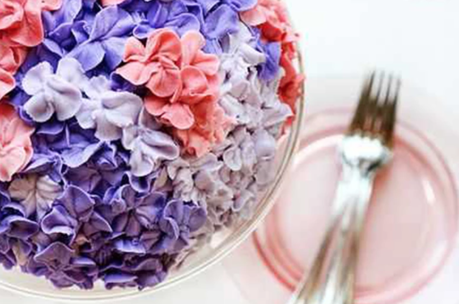 Hydrangeas buttercream