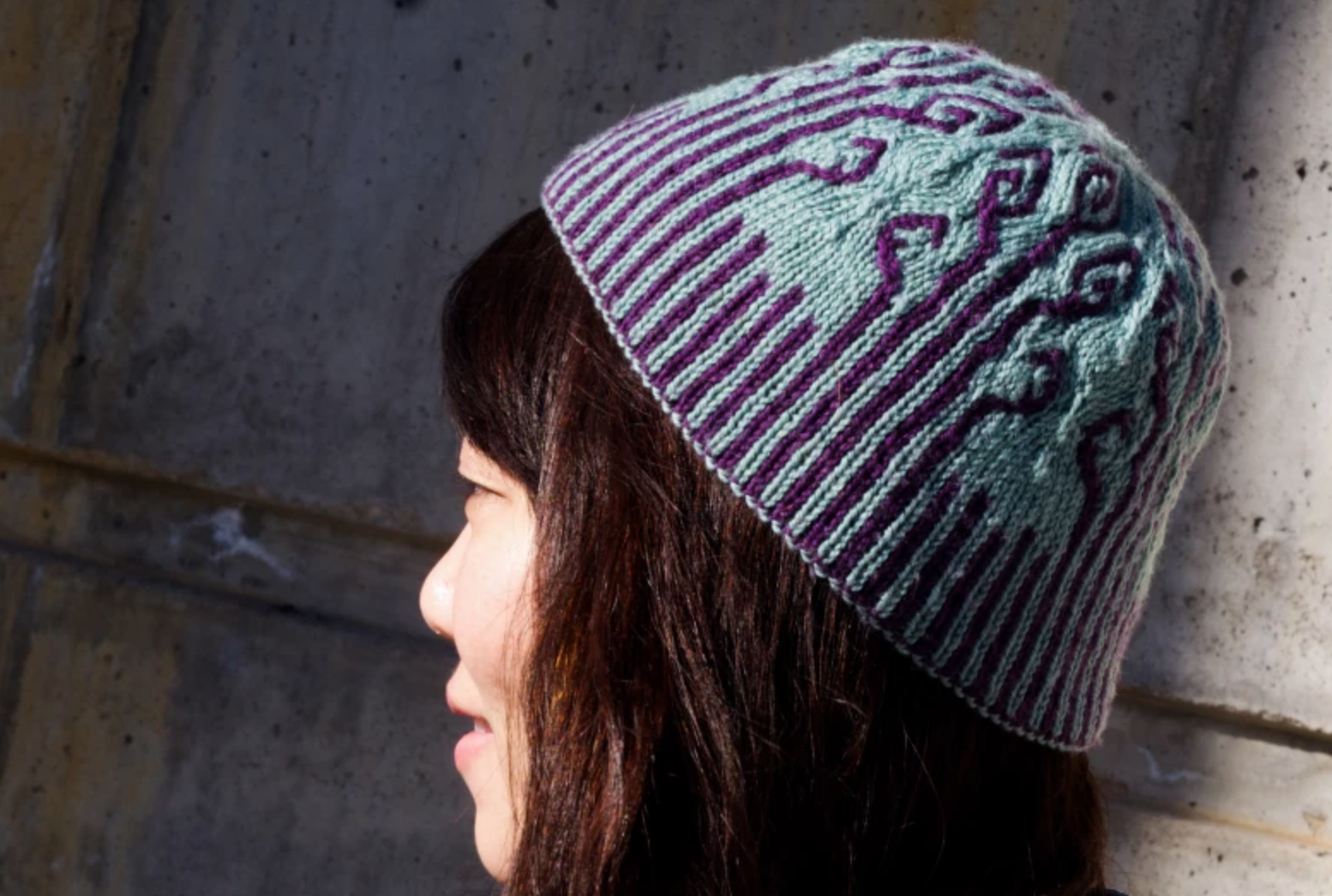 double knit hat