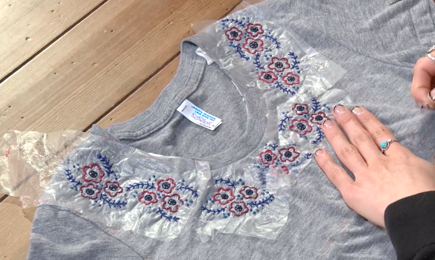 Upcycling cheap t shirts