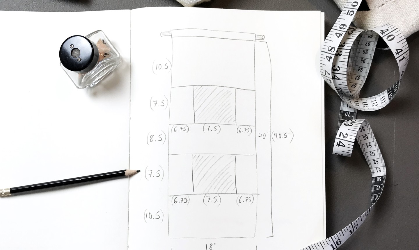 calculate mudcloth measurements