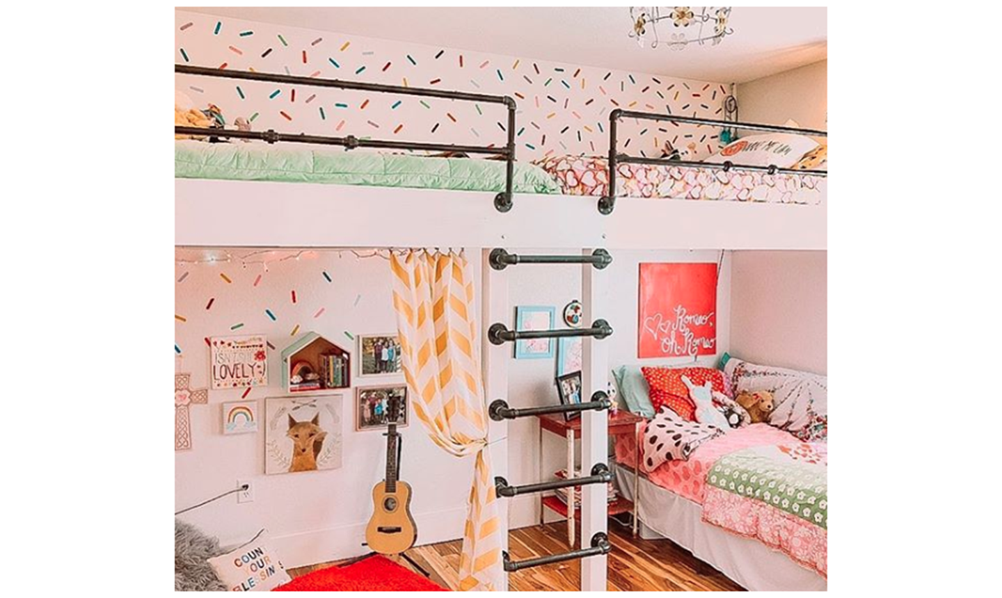 lofted kids room