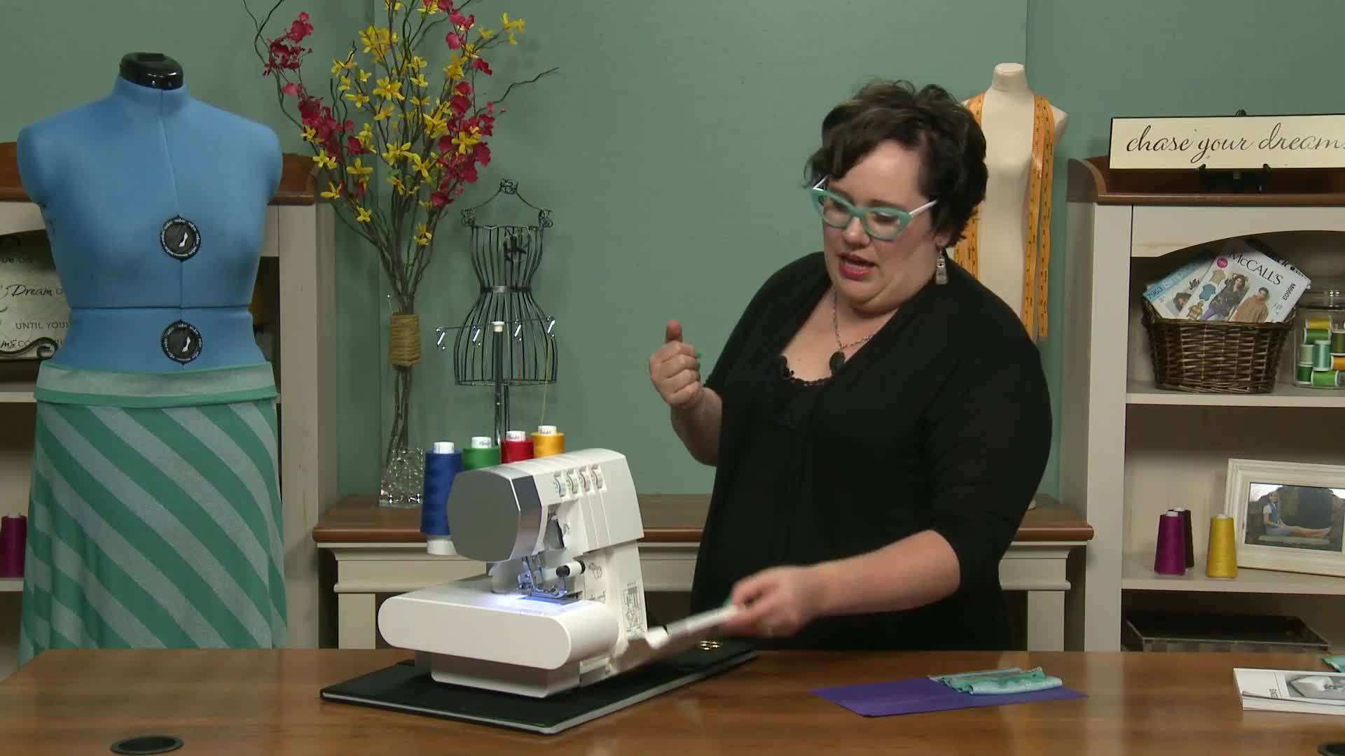 Session 7: Serging Knit Fabric