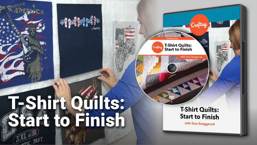 Craftsy T-Shirt Quilts DVD