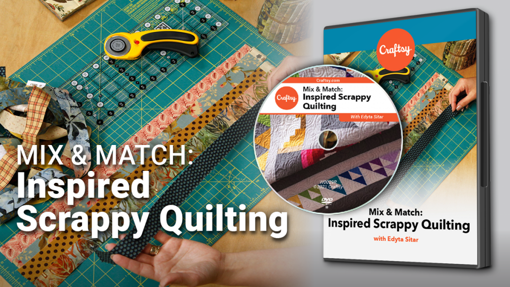 Craftsy Inspired Scrappy Quilting DVD