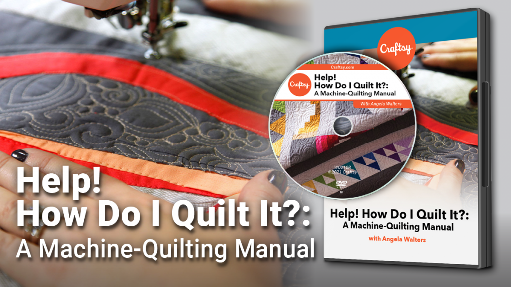 Craftsy Machine Quilting Manual DVD