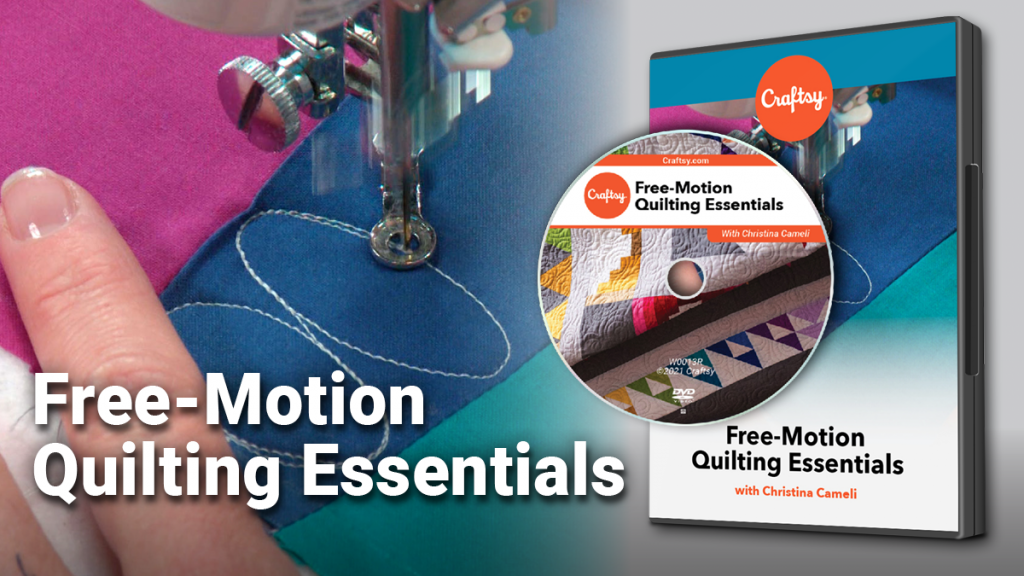 Craftsy Free Motion Quilting Essentials DVD
