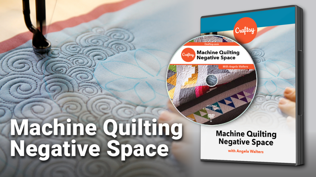 Craftsy Machine Quilting Negative Space DVD