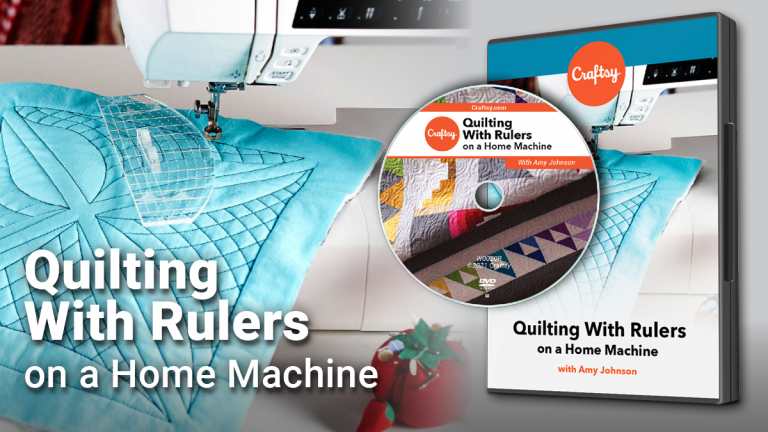 Craftsy Quilting with Rulers on a Home Machine DVD