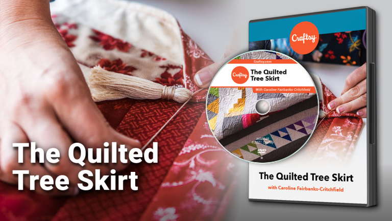 Craftsy Quilted Tree Skirt DVD