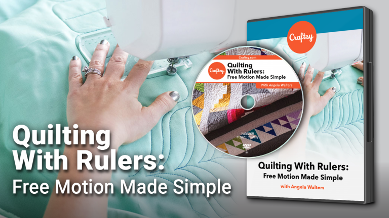 Quilting With Rulers: Free Motion Made Simple (DVD + Streaming)