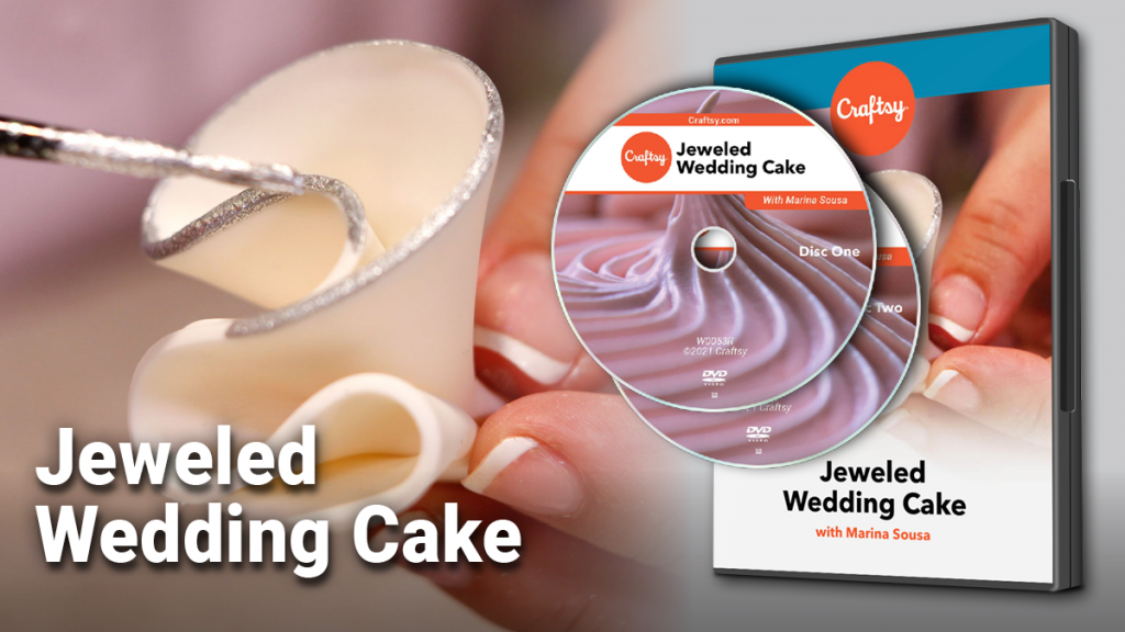 Craftsy Jeweled Wedding Cake DVD
